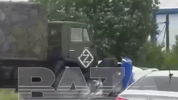 Военный грузовик с символом Z попал в ДТП в Подмосковье: есть погибшие