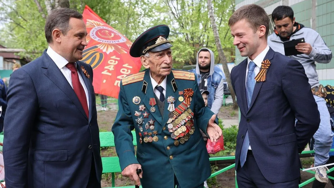 Участник битвы за Москву из Балашихи празднует 82‑ю годовщину битвы под Москвой