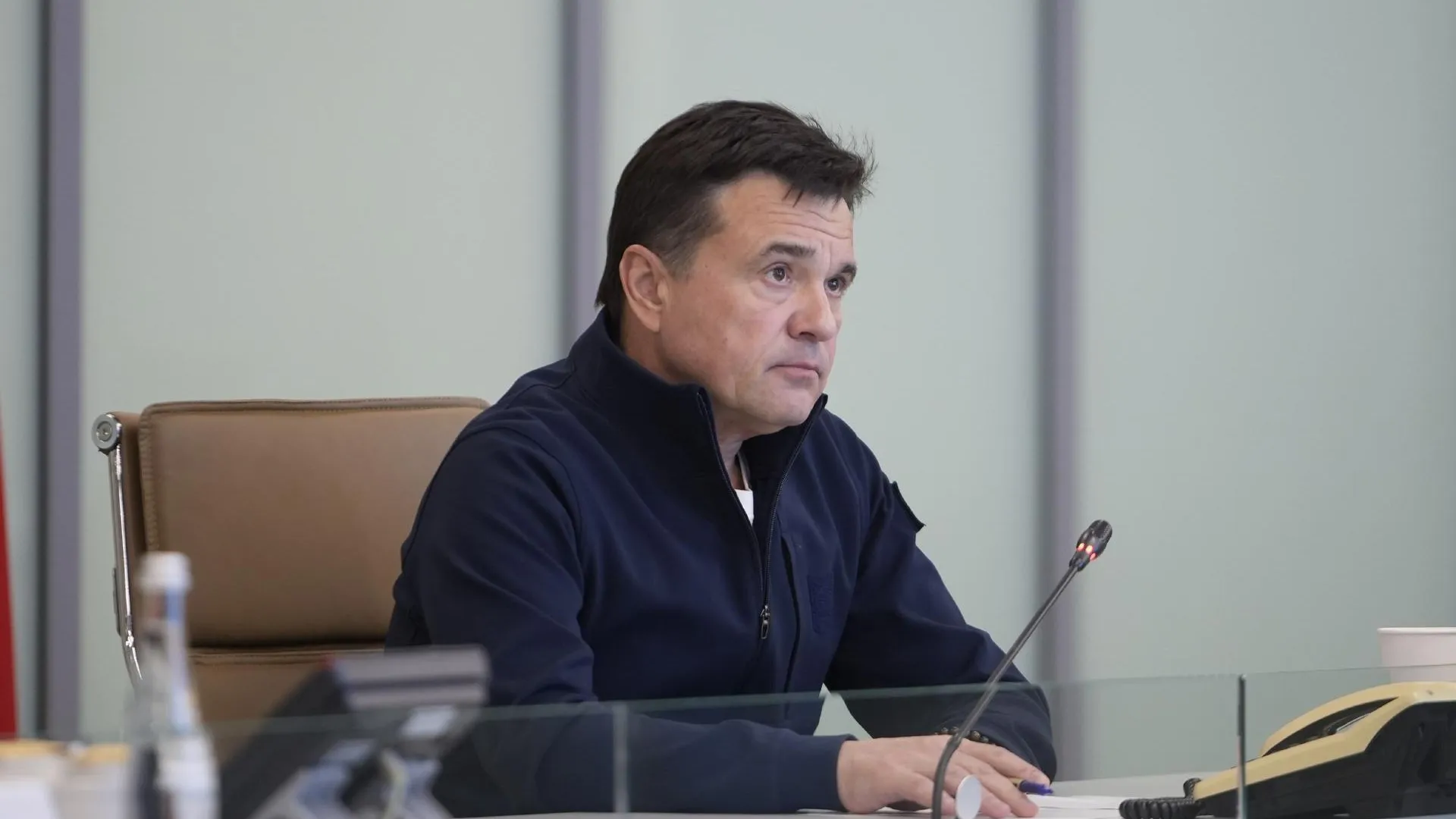 Воробьев: после удара стихии остается напряженная обстановка в Дмитрове