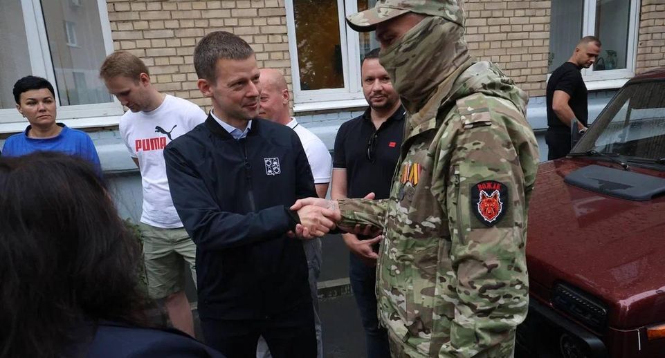 Глава Балашихи передал гумпомощь в зону СВО