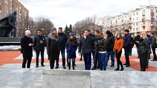 Комиссия проверила содержание территории Проспекта Ленина в Балашихе