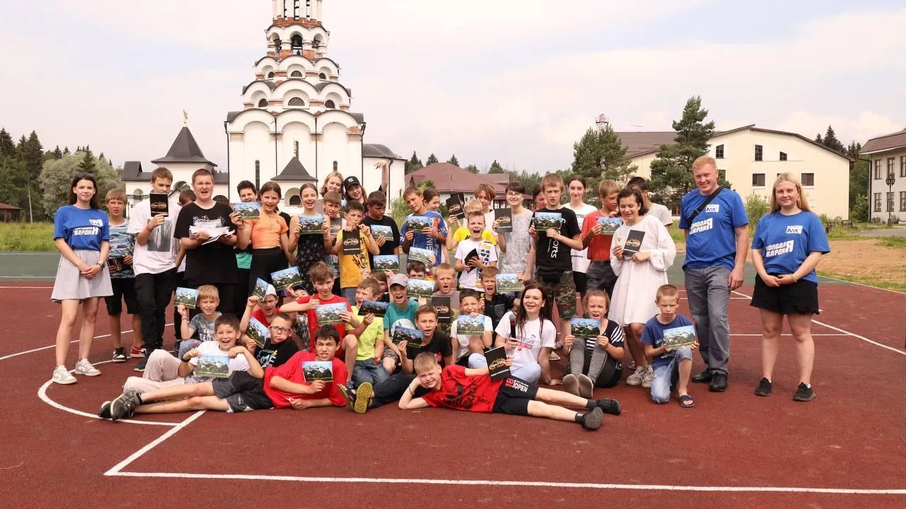 Волонтеры из Сергиева Посада провели игротеку для детей Донбасса