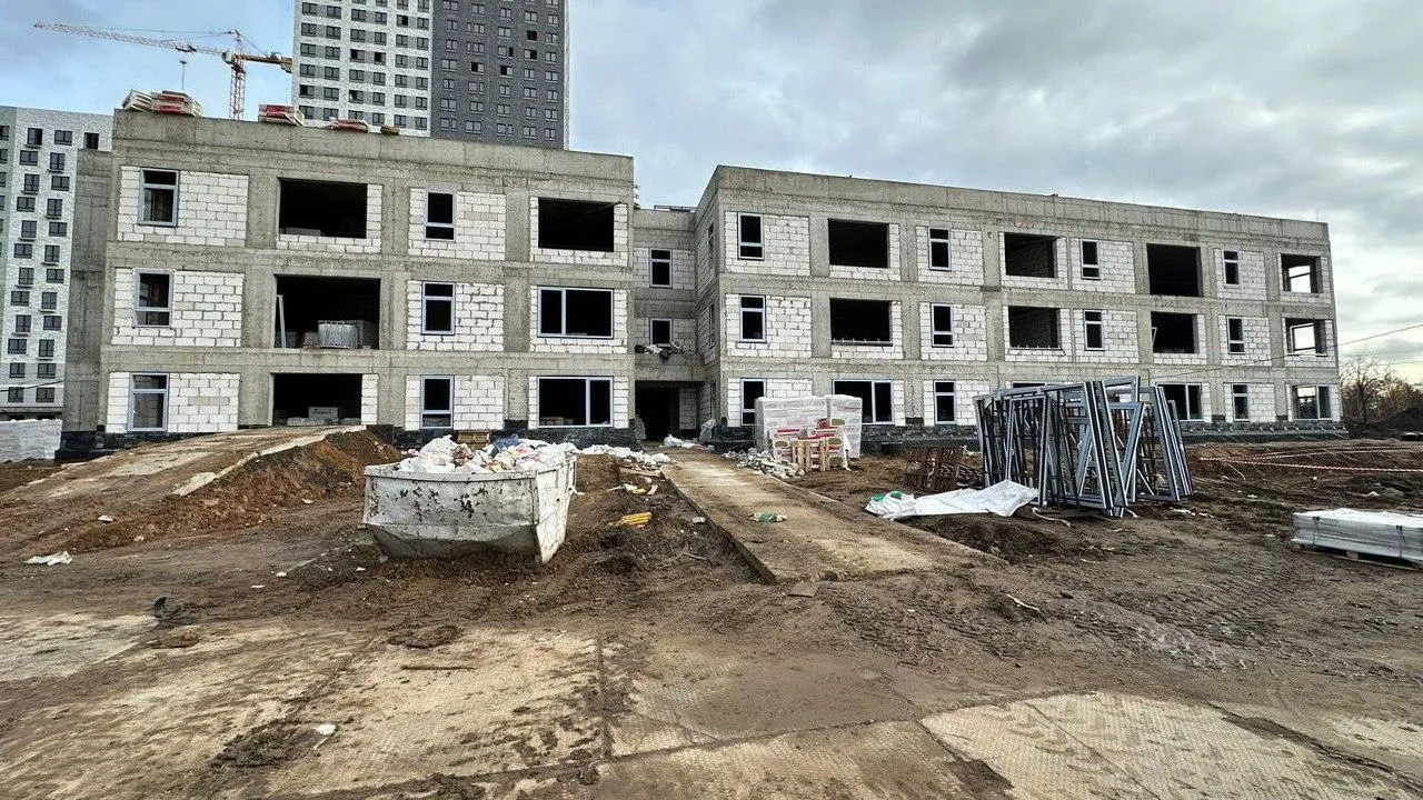 Детский сад в ЖК «Яуза парк» Мытищ достроят в 2025 году