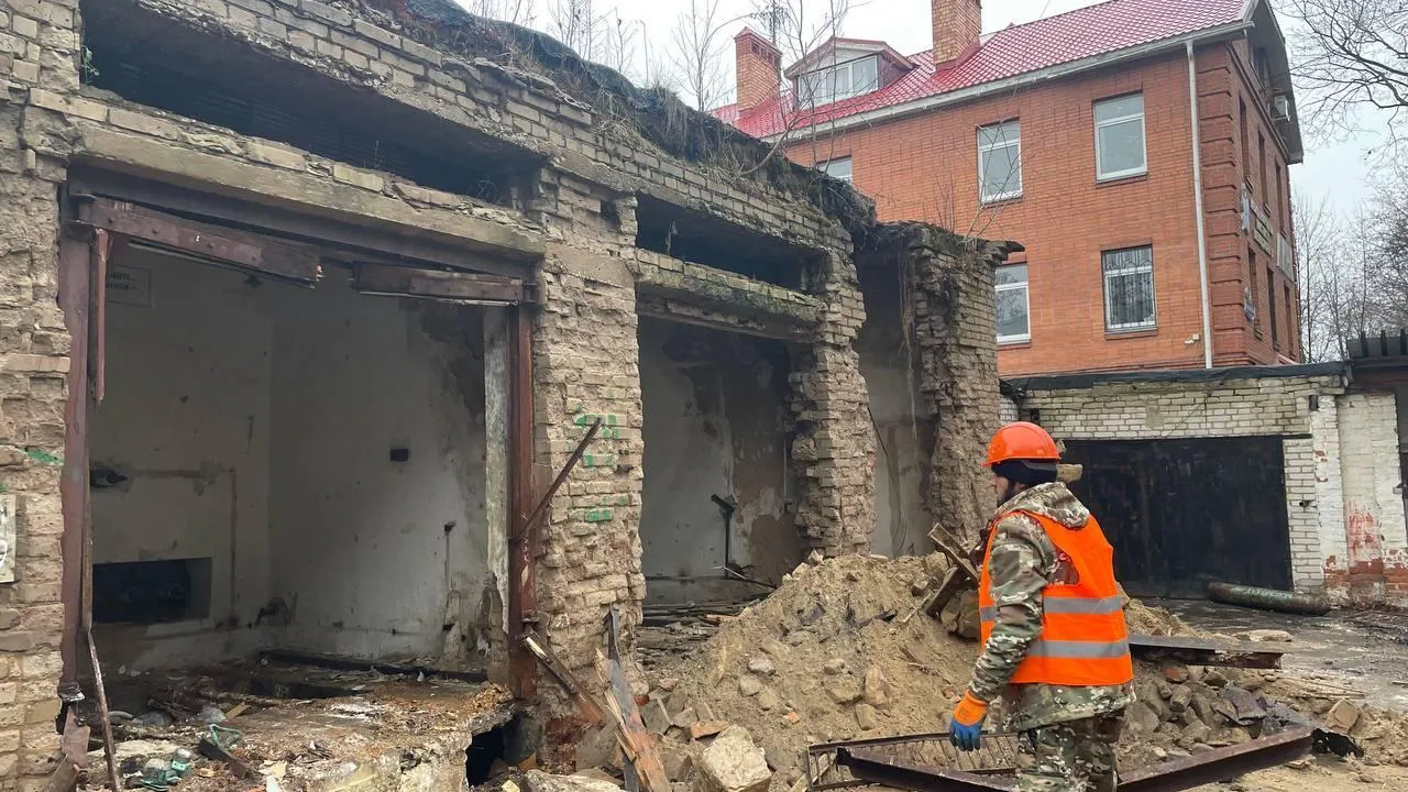 В Жуковском завершились работы по сносу незаконных построек