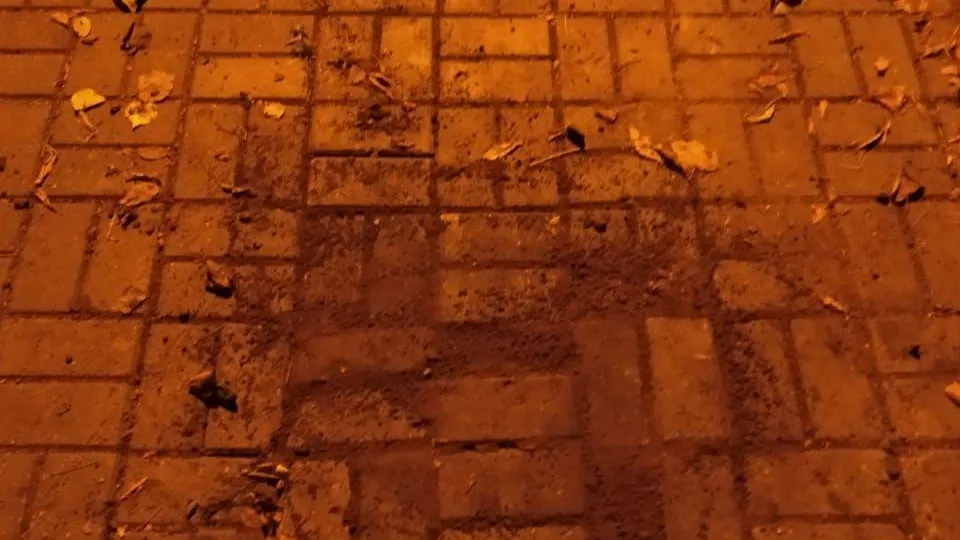 Плитку восстановили на тротуаре во дворе микрорайона Керамик Балашихи