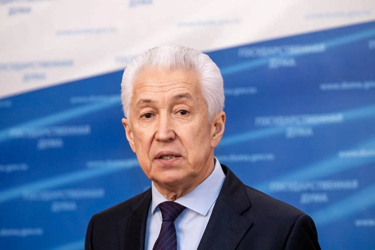 Руководитель фракции «Единой России» в Госдуме Владимир Васильев