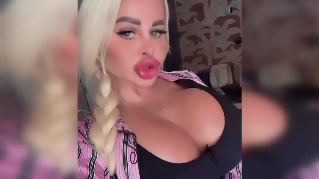 скриншот видео из соцсетей Анны Даниловой