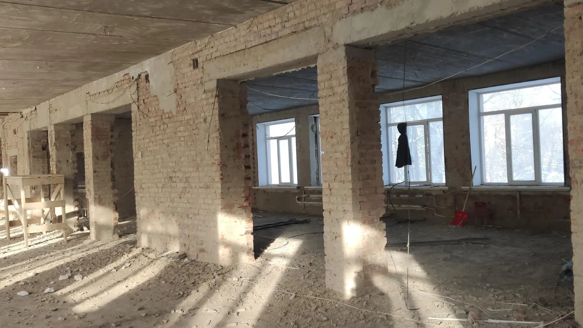 В Клину начались отделочные работы в детском саду при гимназии Ушинского