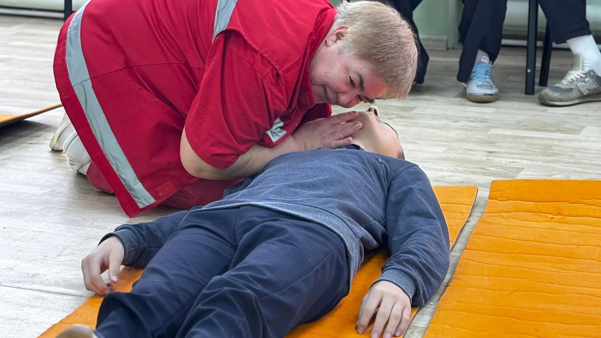 В Воскресенске школьников обучили навыкам первой помощи