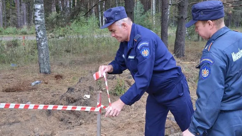Боеприпас времен ВОВ нашли в деревне Марусино Люберец