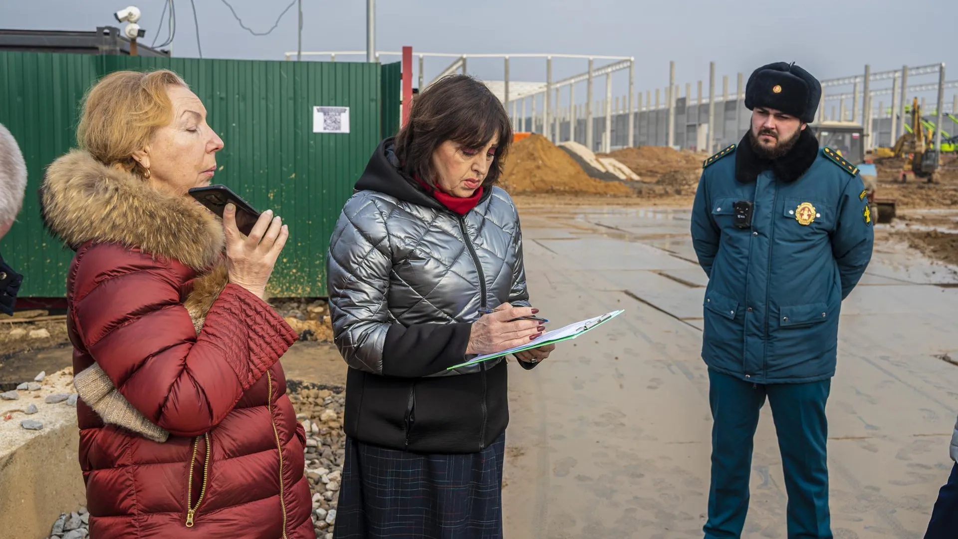 Глава Домодедова ознакомилась с ситуацией в Данилове, где строят индустриальный парк