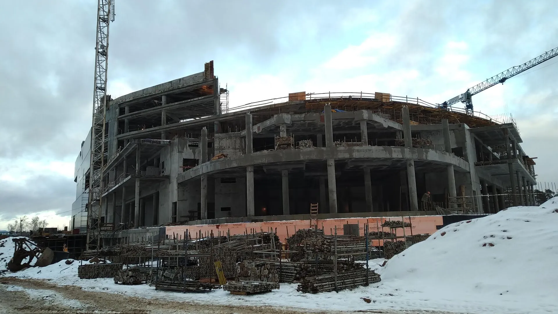 Концертный зал в Одинцовском округе достроят в начале 2021 года