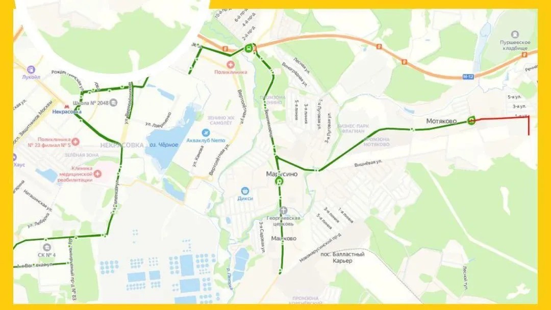 Схему движения маршрута № 31 изменили в Люберцах