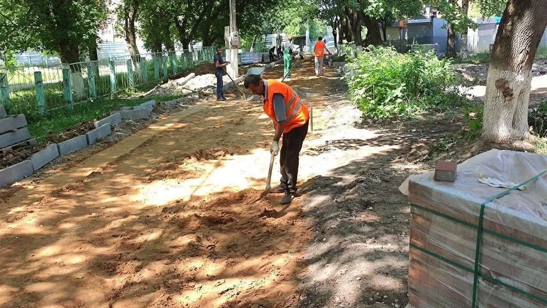 Благоустройство сквера на улице Пионерская планируют завершить в Подольске в июле
