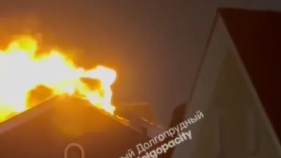 В Подмосковье загорелся дом из-за удара молнии