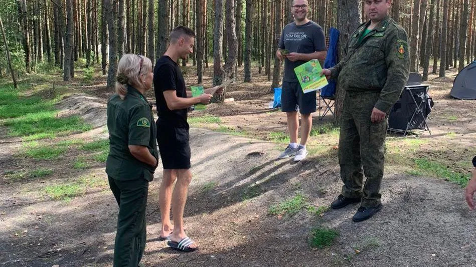 В лесах Воскресенска прошло патрулирование в местах массового пребывания людей