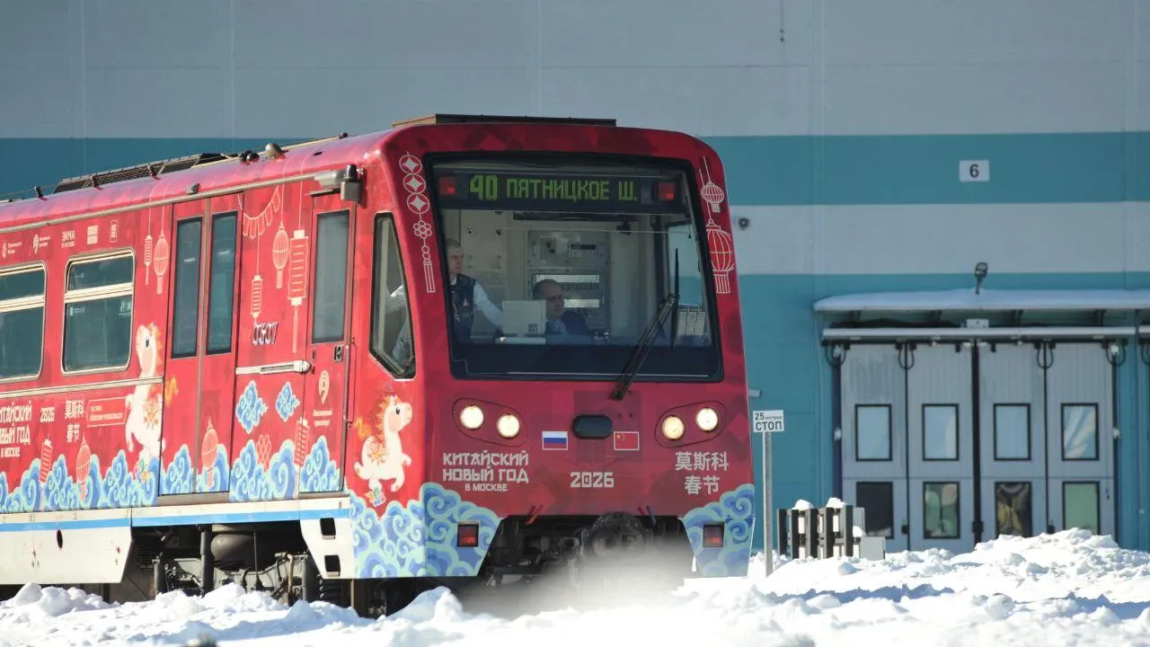 Китайский новый год под землей: в Москве запустили тематический поезд