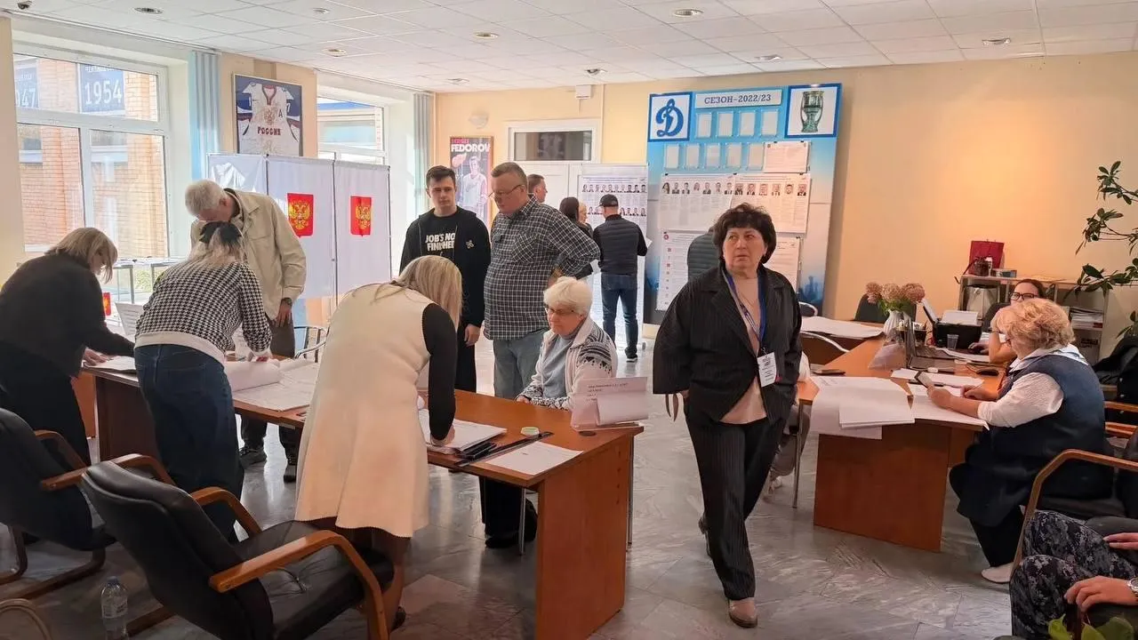 Жители Сходни принимают участие в выборах