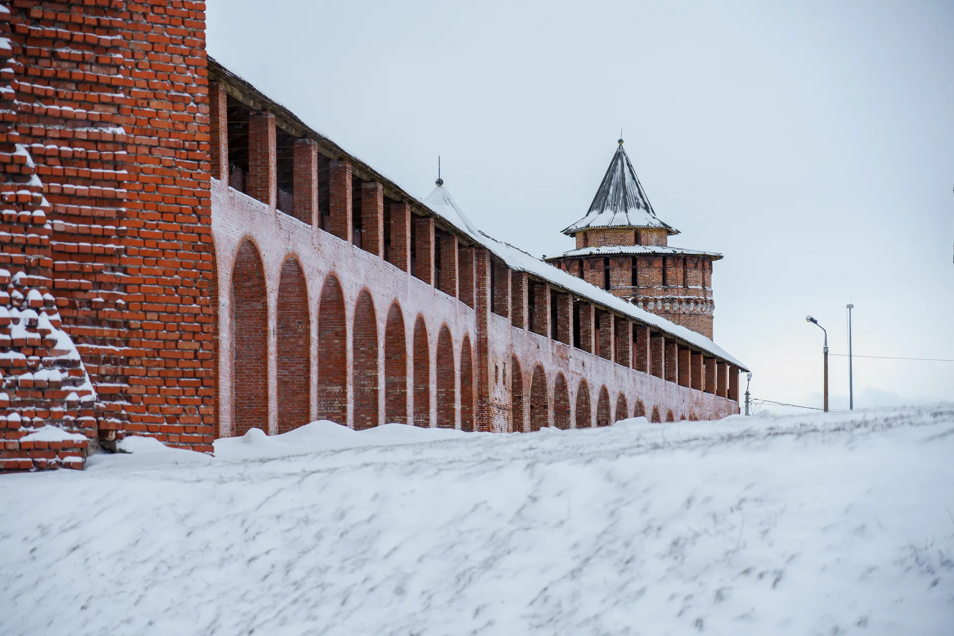 Коломенский крмль зимой