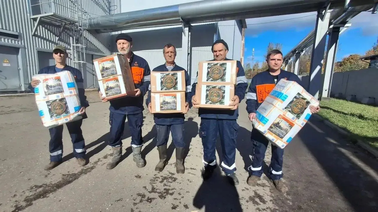 «Мособлтепло» передало гуманитарную помощь госпиталю Краснознаменска