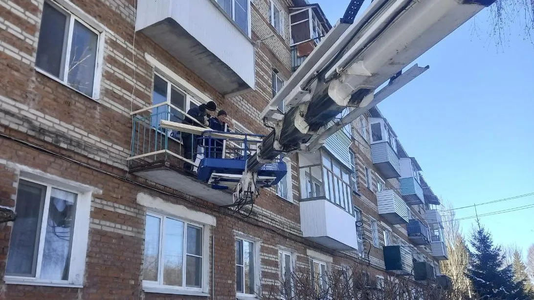 В Подмосковье в феврале отремонтировали балконы в 60 МКД