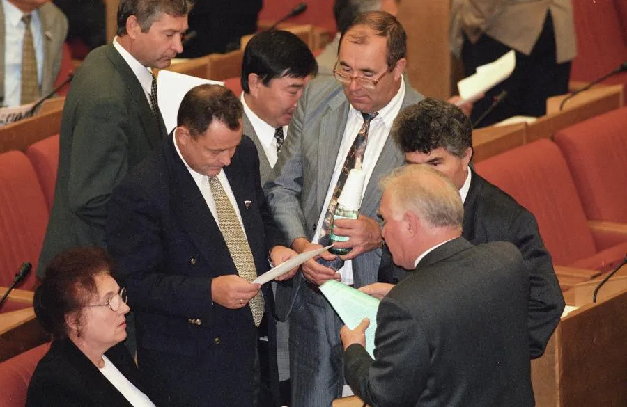 Государственная Дума РФ второго созыва. Август 1998 года.