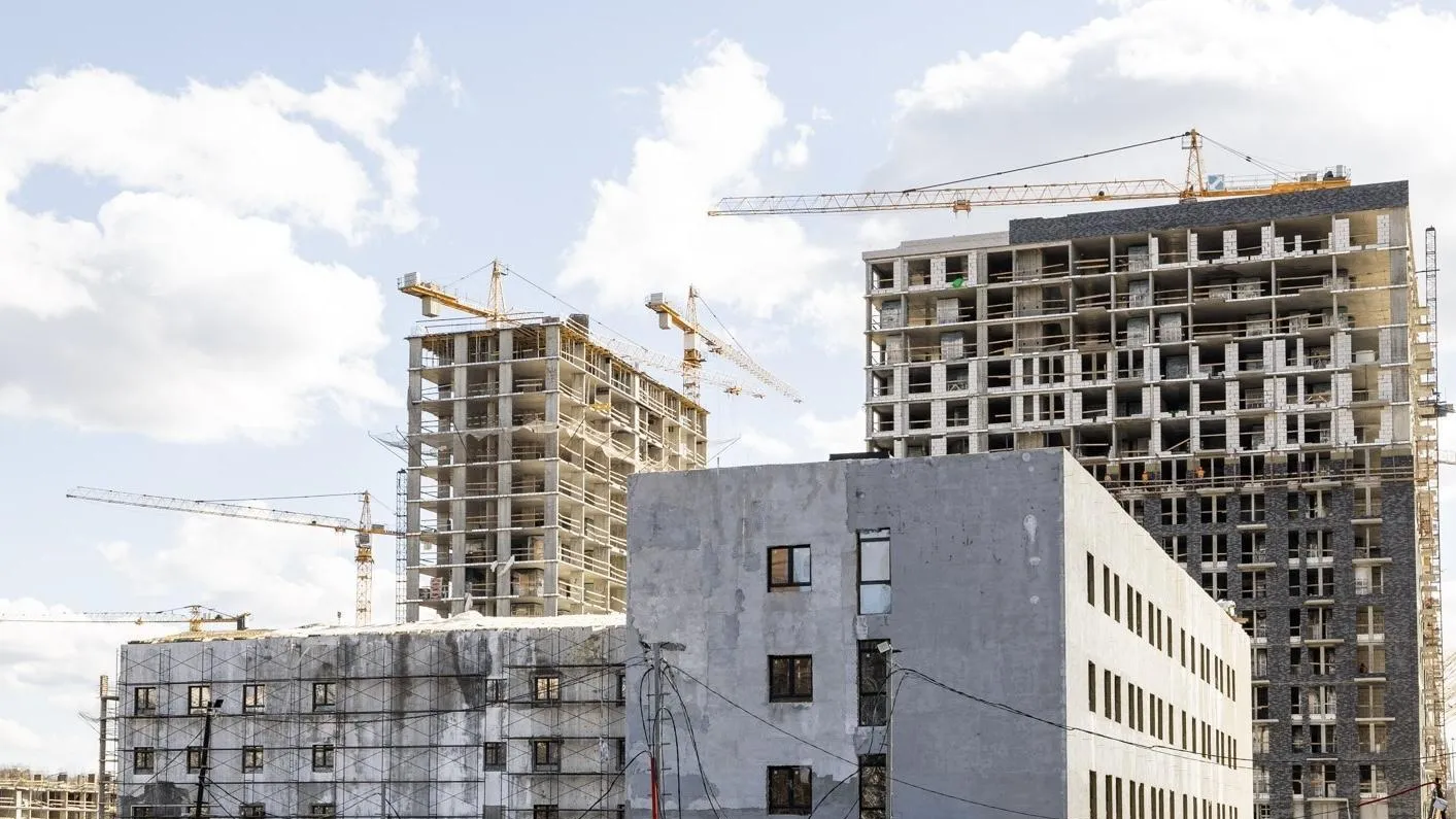 Поликлиника в подмосковном ЖК «Пригород Лесное» готова на 70%