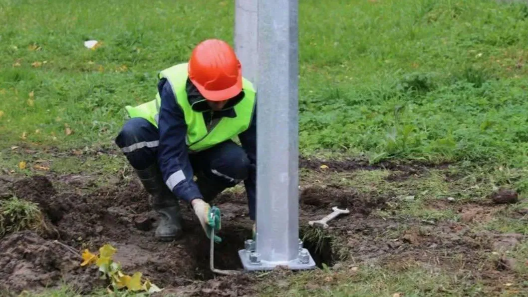 В Чехове продолжается модернизация системы освещения