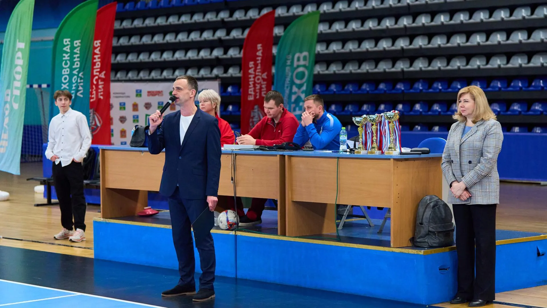 В Чехове школа №10 выиграла Школьную лигу по футзалу