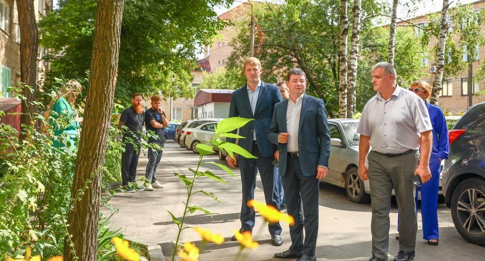 В Раменском завершили ремонт двора по улице Ногина