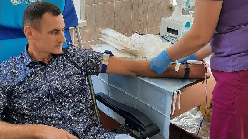 Сотрудники предприятия в Люберцах сдали 20 л крови