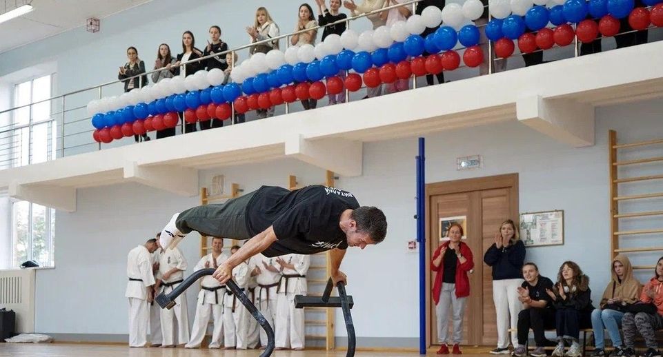 В Орехово-Зуеве на площадке ГГТУ прошел спортивный фестиваль
