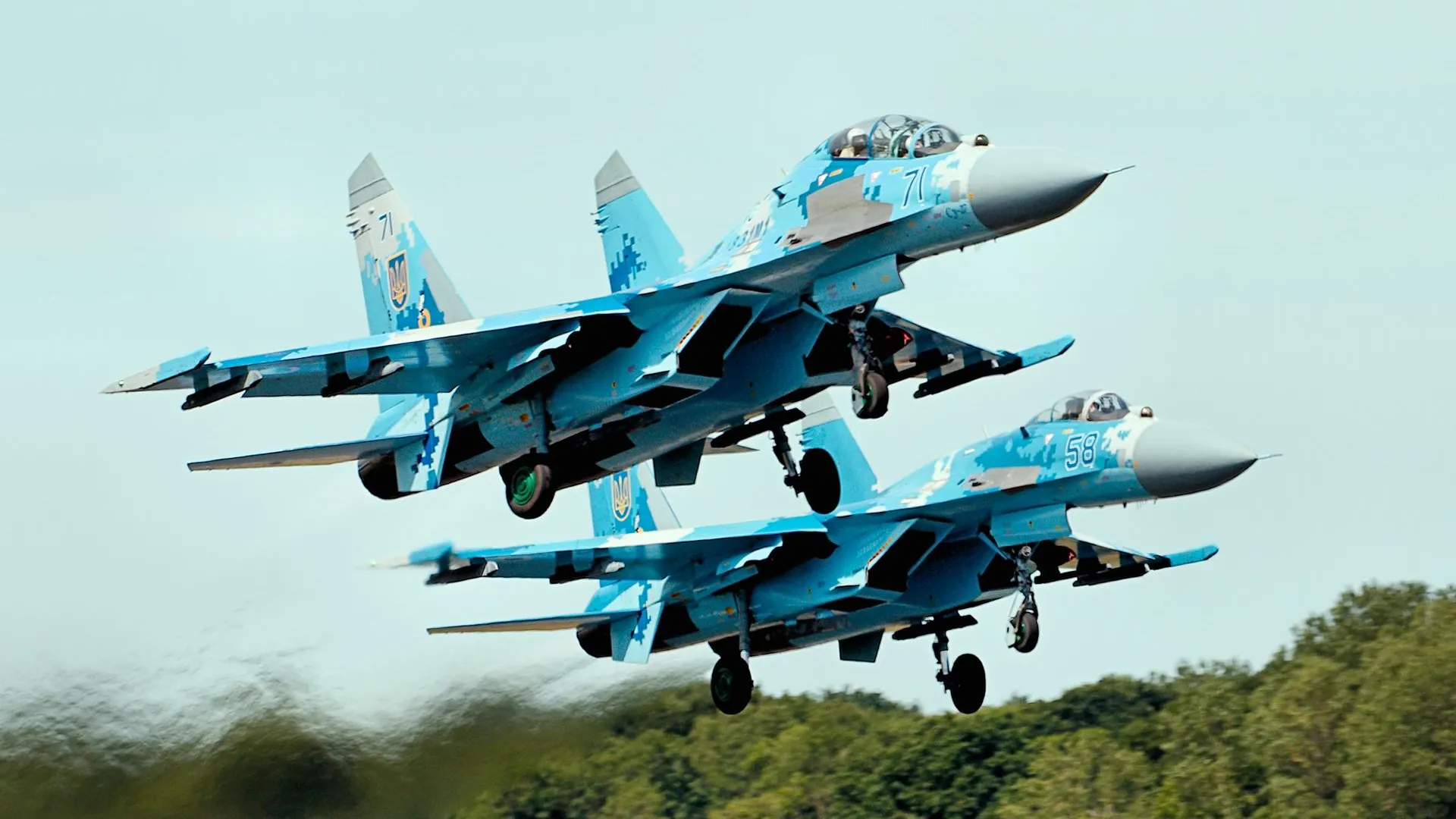 ВВС Украины потеряли истребитель Су-27 во время боевого вылета