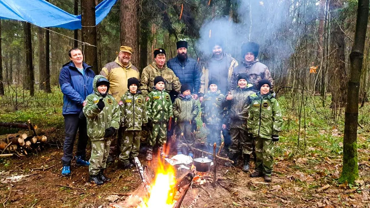 Военно‑патриотический клуб «Граница» из Мытищ провел полевой выход