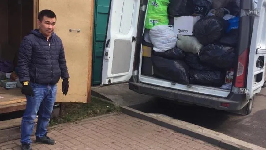 Волонтеры Подольска отправили одежду и муку нуждающимся в Смоленской области