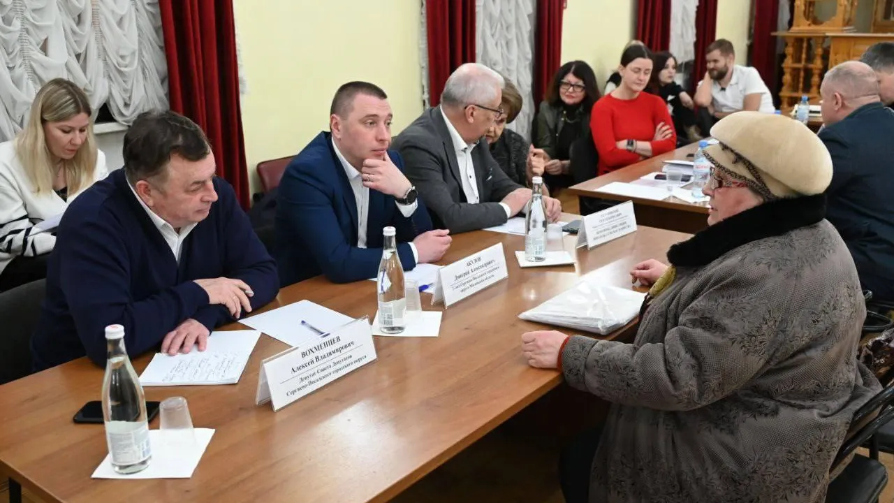 Заведующий поликлиникой Сергиево‑Посадской больницы побеседовал с населением округа