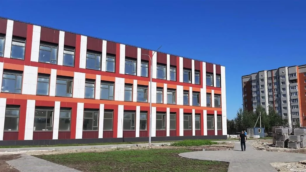 Школу в Электрогорске построили на 80%