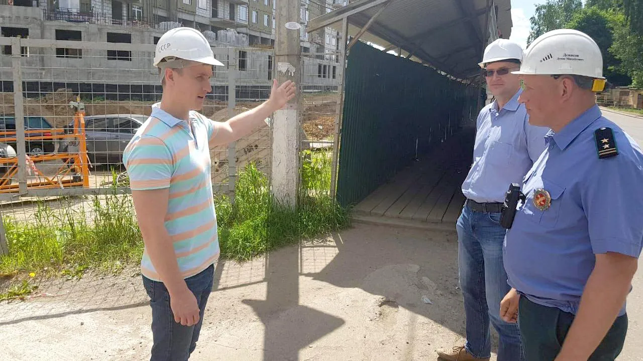Строительство жилого дома с детсадом в Мытищах проходит без нарушений безопасности