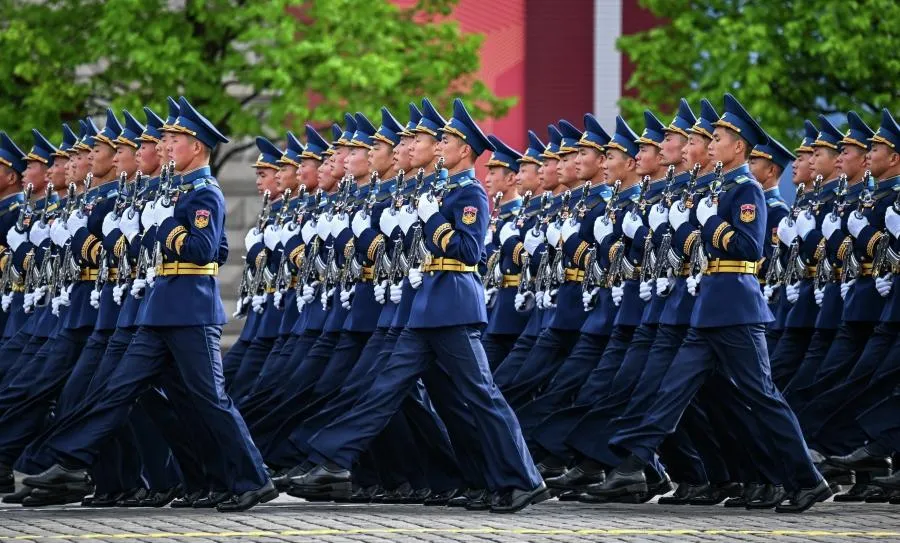 Военный парад в Москве в честь 81-й годовщины Победы в Великой Отечественной войне.