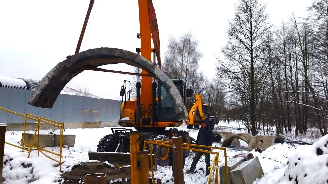 В Солнечногорске завершили капитальный ремонт канализационного коллектора