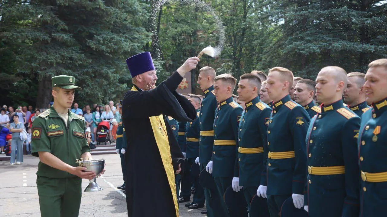В Серпуховском филиале Военной академии РВСН им. Петра Великого состоялся выпускной