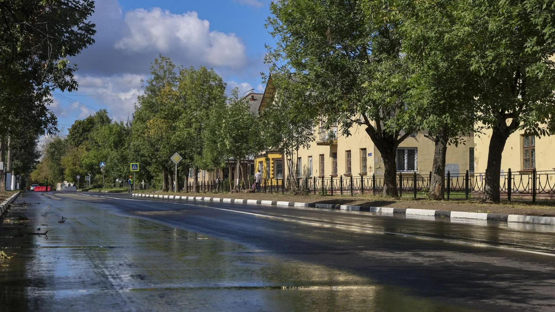 В Электростали досрочно ввели в эксплуатацию канализационный коллектор