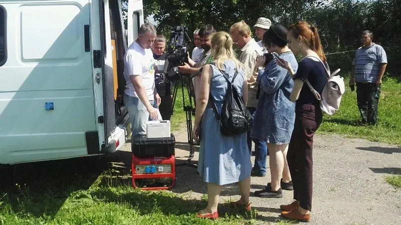 В Волоколамске открылся первый экологический пост волонтеров