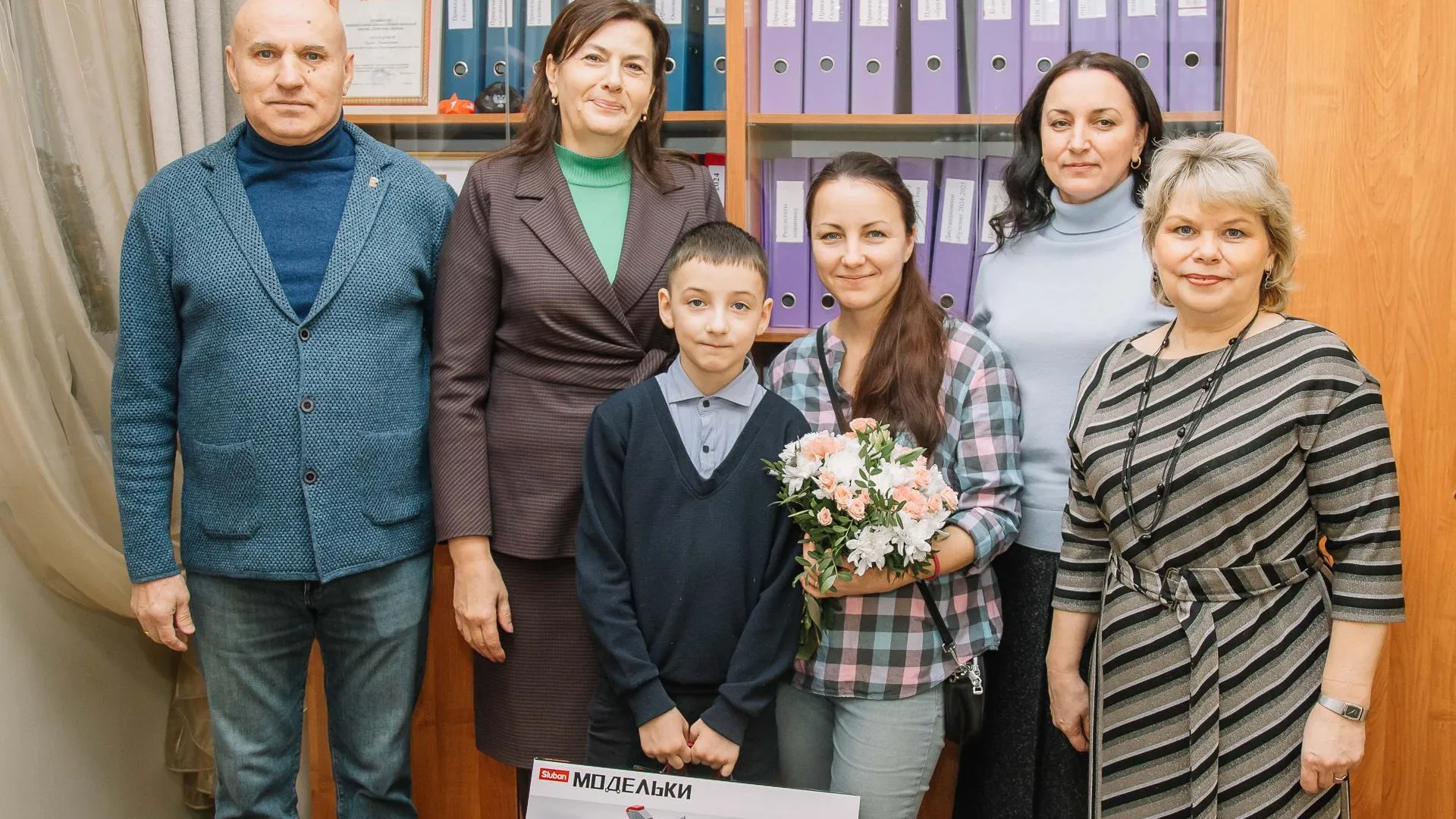 В Кашире поздравили с днем рождения сына участника СВО