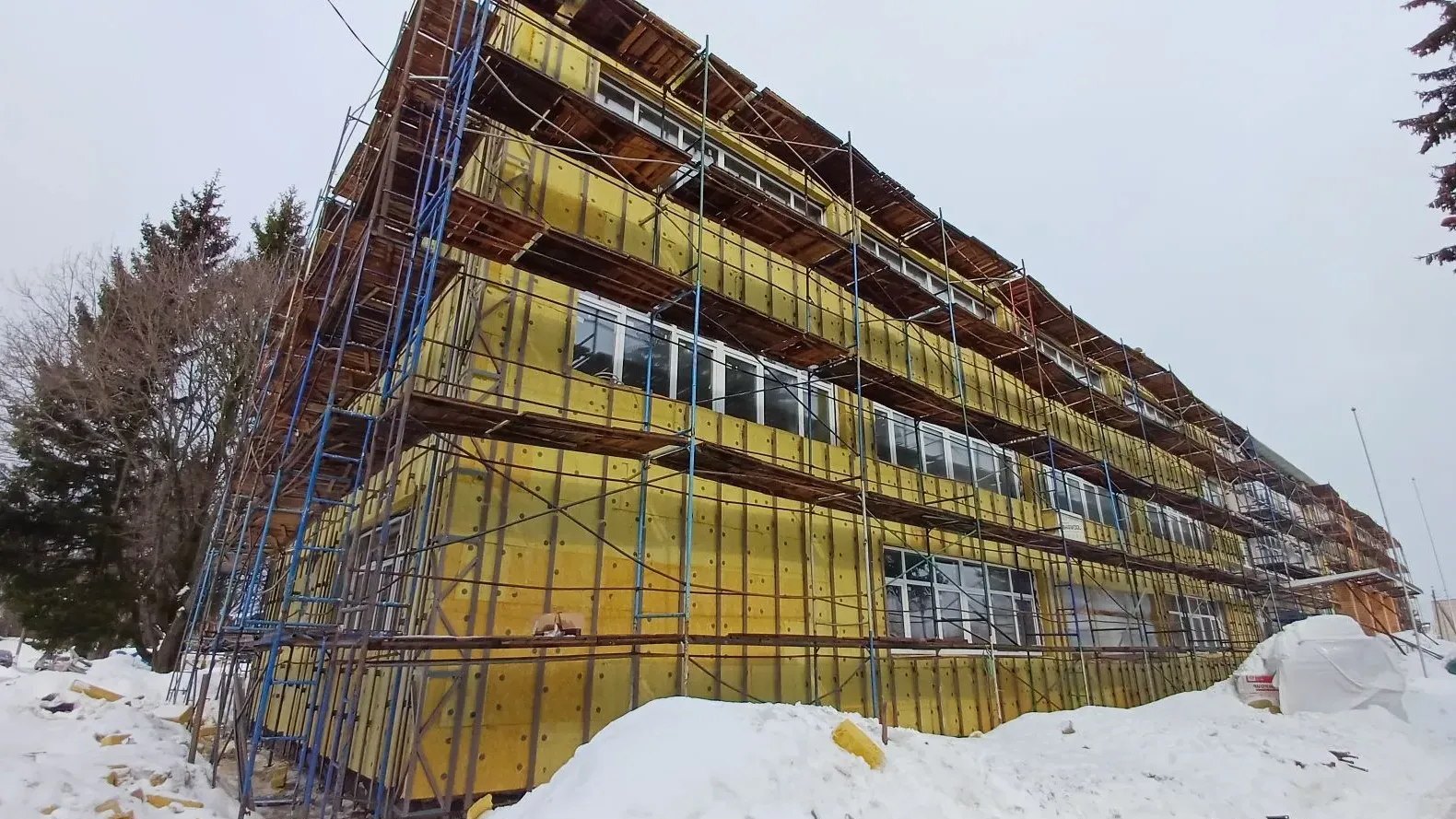 В Ступине завершили четверть капремонта Малинской школы