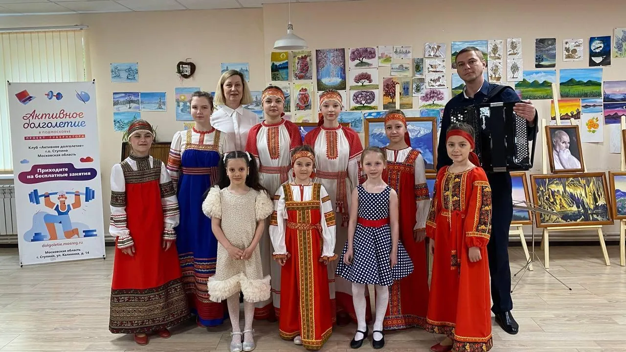Солисты музыкальной школы выступили в Ступине для участников «Активное долголетие»