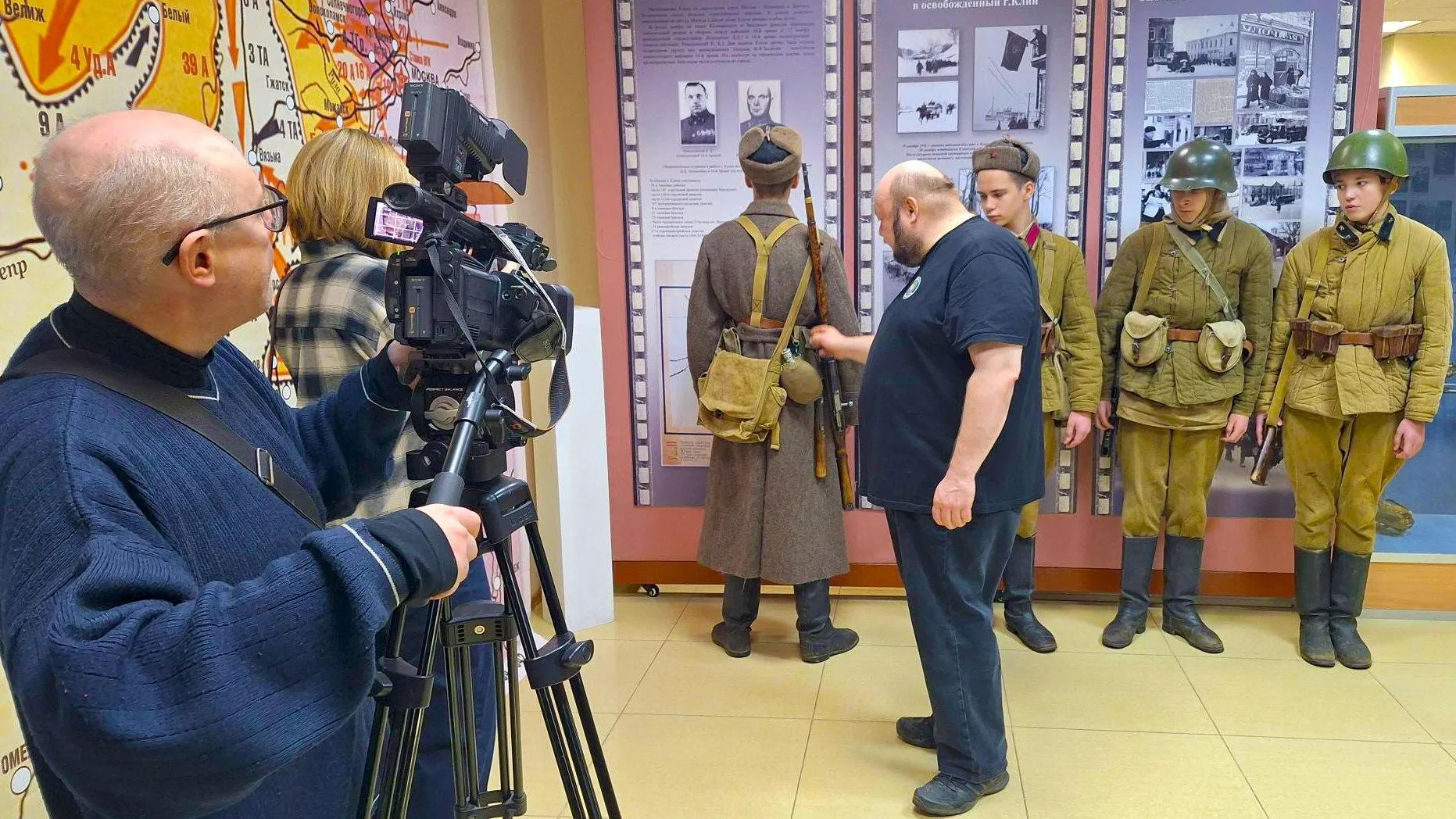 В Клину открылась выставка «Война. Победа. Память.»