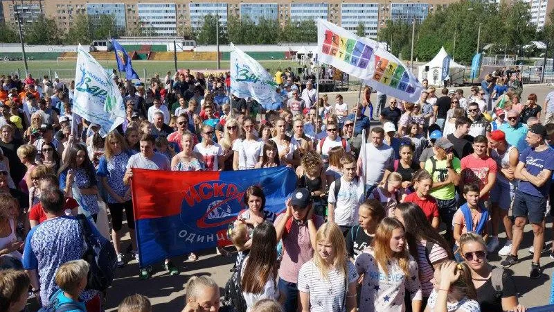 Более 100 тыс человек приняли участие в праздновании Дня физкультурника в Подмосковье