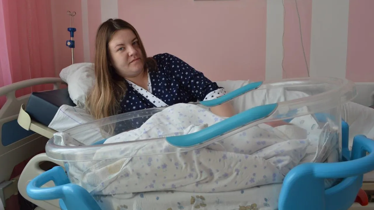 В округе Ступино родился мальчик весом около 5 кг