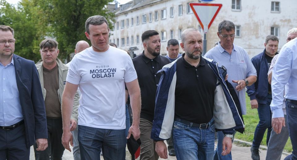 Глава Орехово-Зуевского округа проверил ход благоустройства в микрорайоне Лиаз
